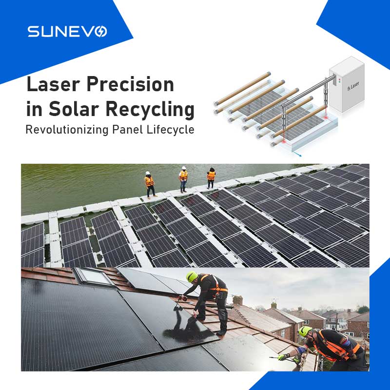 Neue Methode der Laserpräzision beim Recycling von Solarabfällen