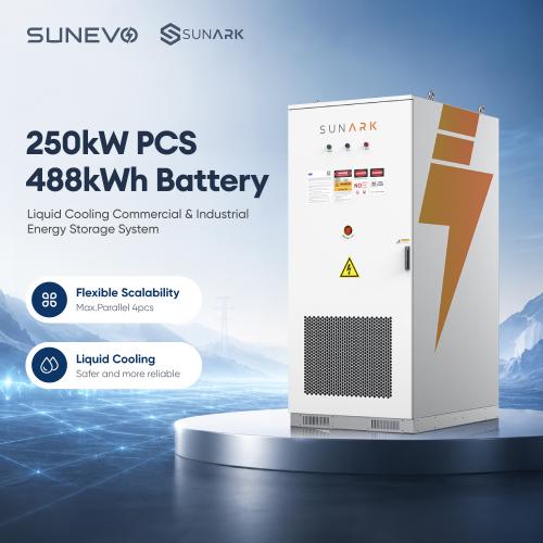 Sunark Large Battery Storage Container 5Mwh 1331.2V 3768Ah Liquid Cooling High Voltage Lithium Ion Battery