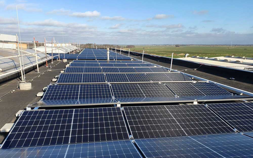 750KW netzgekoppelte Solaranlage in Deutschland
