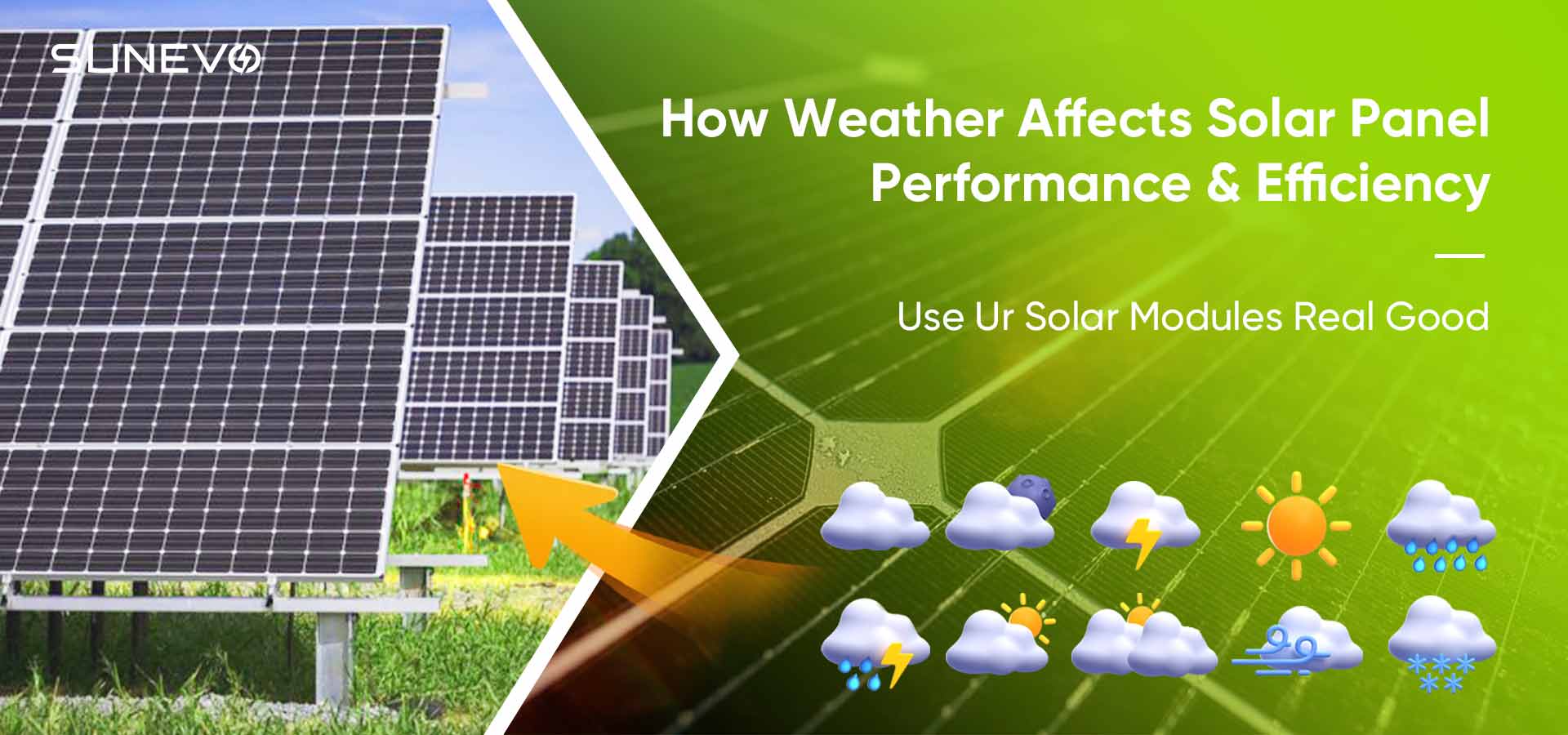 Effizienz von Solarmodulen: Wie sich das Wetter auf die Leistung auswirkt
        