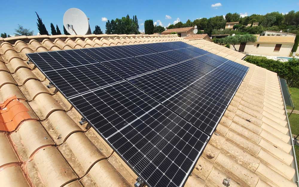 4.5KW Solarpanelsystem für zu Hause
